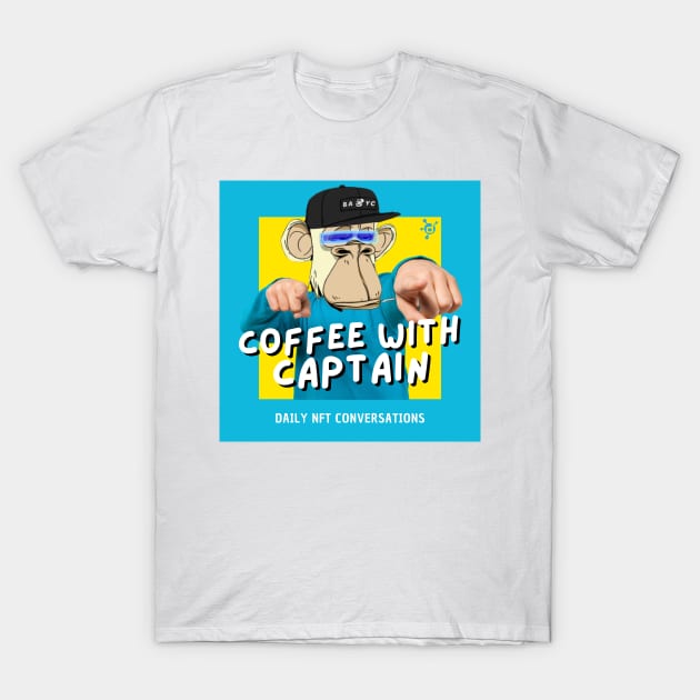 Coffee with Captain T-Shirt by dGEN Network